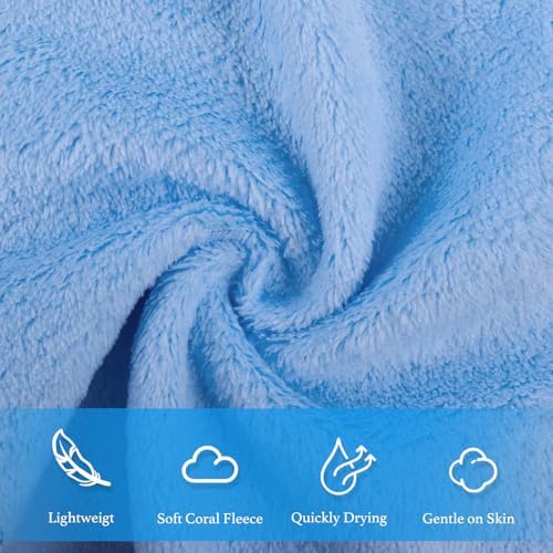30 Pack Makeup Remover Cloths 7x7 Inch Reusable Facial Washcloths - Image 4
