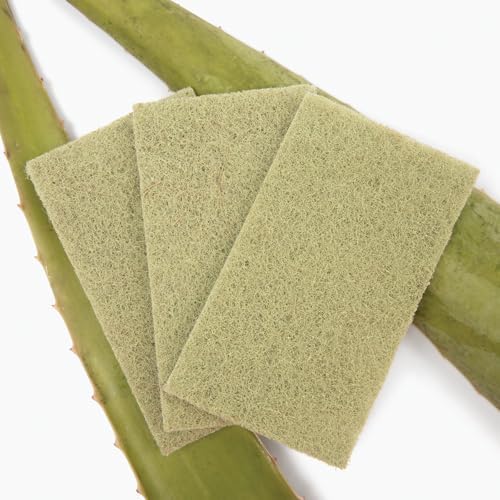 Full Circle Agave Leaf Scour Pads, Pack of 3, Safe for Nonstick - Image 2