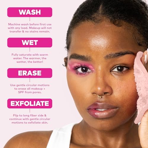 The Original MakeUp Eraser PRO, Effortlessly Remove All Makeup Using Only Water, Including Waterproof Mascara, Eyeliner, Foundation, Lipstick, Sunscreen,and More! Puppy, 1ct. - Image 7