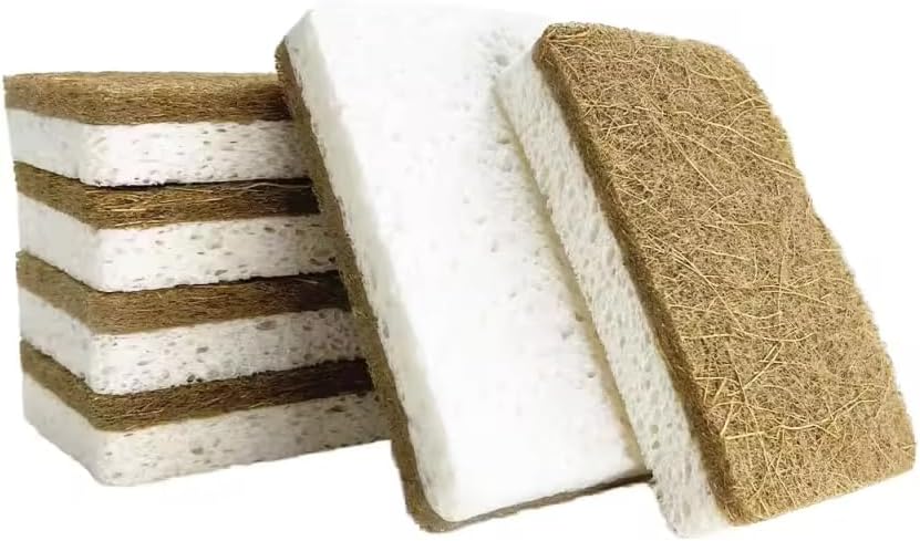 Coconut Fiber Sponges – Natural & Biodegradable. 100% Eco-Friendly by Unknown