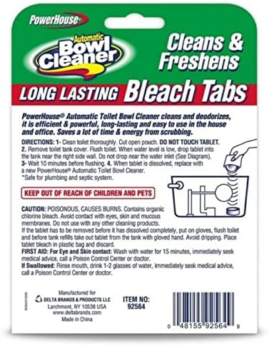 Automatic Toilet Bowl Cleaning Tablets, Bleach, 2-Pk. - Image 2
