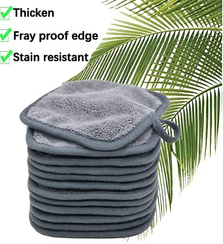 Makeup Remover Cloths Face Pads Reusable Microfiber Facial Cleansing Cloths - Image 7