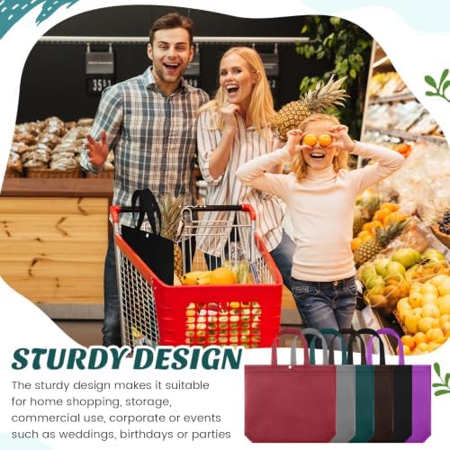 Paterr 100 Pcs Reusable Shopping Bags Bulk - Image 5