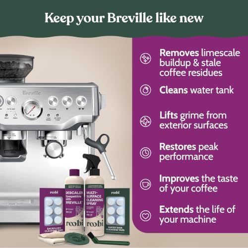 Roobi Espresso Complete Cleaning Kit Compatible with Breville - Image 3