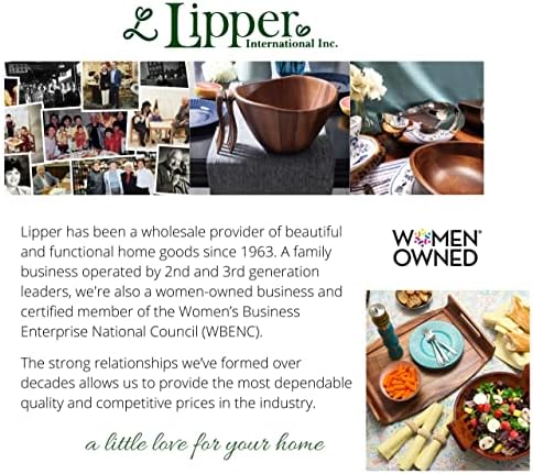 Lipper International Bamboo Utensil Holder Storage Box for Cooking Tools, Makeup, or Office Supplies, 5" x 12" x 3" - Image 3