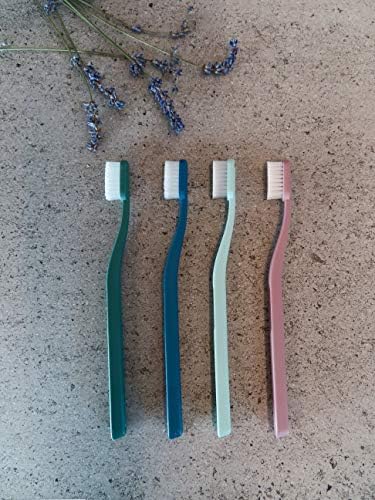 Jordan* ® | Green Clean Manual Toothbrush | Sustainable, Scandinavian Design, Soft Bristles, Mixed Colors | 4 Units - Image 6