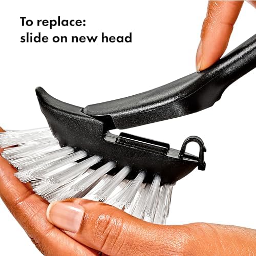 OXO Steel Dish Brush with Replaceable Head - Image 5
