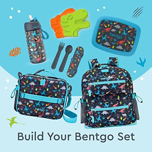 Bentgo Kids Plastic Utensil Set with Fork, Spoon, & Storage Case - Image 6
