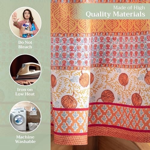 Maison d' Hermine Table Cloth Round Table Reusable 100% Cotton 69" Diameter - Image 3