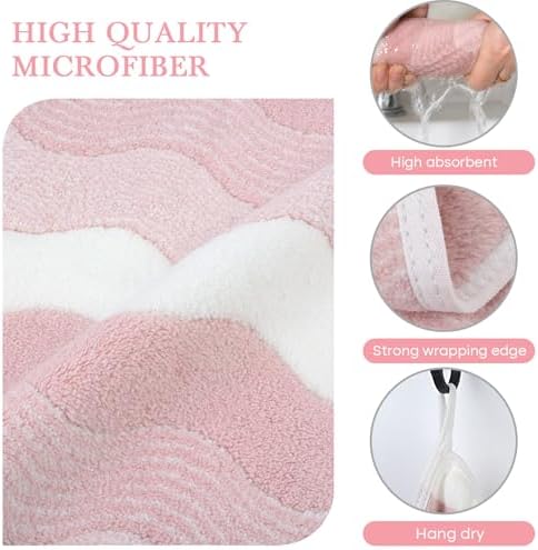 SINLAND Absorbent Coral Velvet Washcloth Ultra Soft Microfiber Face Towels 12 x 12 inch Multi-Purpose Face Cloths for Household and Sport - Image 3