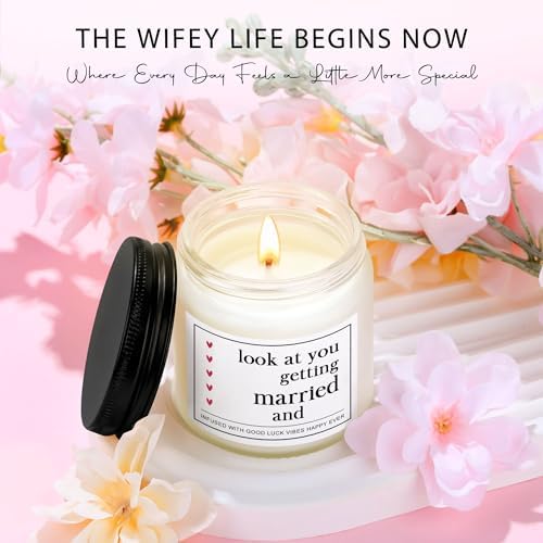 Bridal Shower Gifts for Bride To Be Gift Ideas Bride Gifts Box for Bachelorette Party Wifey Gift Accessories for Wedding Day Popular Engagement Stuff Things Set for Her Future Mrs Soon To Be Wifey - Image 4