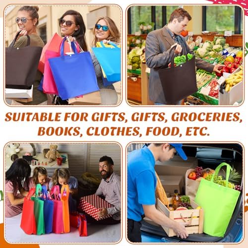 Paterr 100 Pcs Reusable Shopping Bags Bulk - Image 6