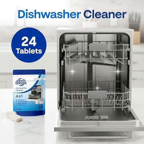 Earth Breeze Dishwasher Detergent Tablets & Dishwasher Cleaner Tablets Set - Image 5