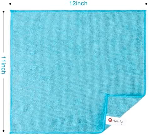Orighty Microfiber Cleaning Cloth, Cleaning Rags, 24 Pack, 12x11 in - Image 4