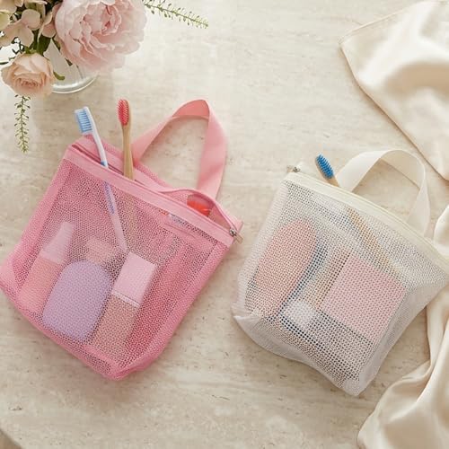 2pcs Toothbrush Bag, Mesh Travel Bag Toothbrush Travel Bags - Image 7