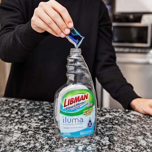 Libman Iluma Glass & Mirror Cleaner Refill Pods, 3 Pack - Image 4