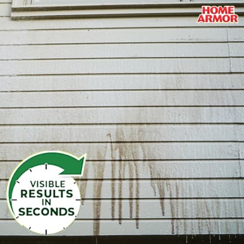 Home Armor Outdoor Cleaner Concentrate, 1 gal., Remove Stains from Mold, Mildew, Algae, Dirt and Grime for Visible Results in Seconds, No Scrubbing Required, Plant Safe - Image 5