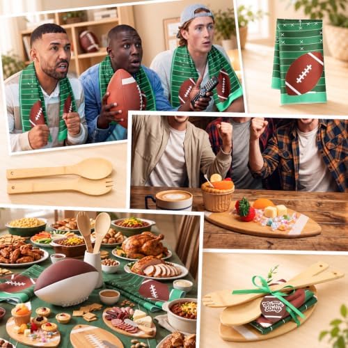 Geelin 31 Pcs Football Kitchen Gift Set, Cutting Board Towels - Image 5