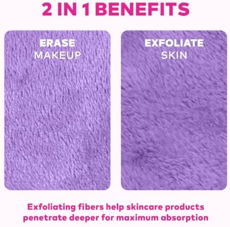 The Original MakeUp Eraser 7-Day Set, Erase All Makeup with Just Water, Including Waterproof Mascara, Eyeliner, Foundation, Lipstick, Sunscreen, and More! Soda Pop 7ct - Image 6