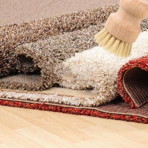 COLLBATH 2pcs Natural Fiber Kitchen Scrub Brush Set, Coconut and Fiber Pot Scrubber for Sink, Sturdy Natural Cleaning Brush for Dishes, Pans, and Household Use - Image 5