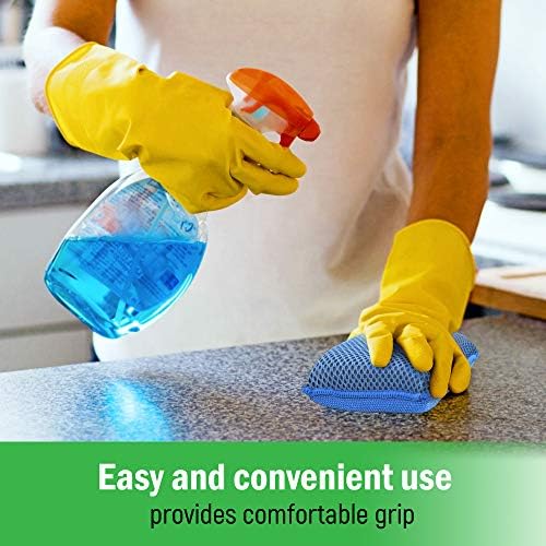 Miracle Microfiber Kitchen Sponge by Scrub-It - Non-Scratch Heavy Duty Dishwashing Cleaning sponges- Machine Washable - (Blue) - Image 6