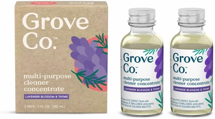 Grove Co. Multi-Purpose Cleaner Concentrate Refills, 2 x 1fl oz by GroveCo
