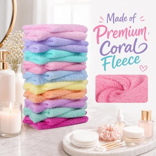 UNIAMDE Makeup Remover Cloth, 20 Pack Face Towels - Image 3