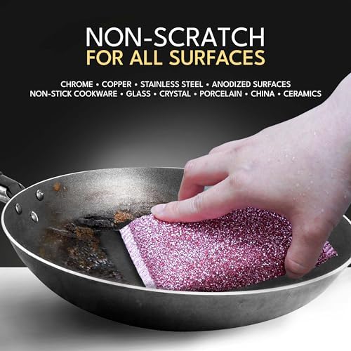 Dish Sponges for Kitchen(30 Pcs) Non-Scratch Scrub Sponges for Dishes, Pots, Pans, Glass, Stainless Steel & Nonstick Cookware–Odor-Resistant, Quick-Dry, Flexible, Durable & Reusable Cleaning Scrubbers - Image 2