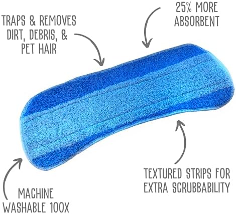 Quick Shine Spray Mop Micofiber Refill Pad, Washable & Reusable - Image 2