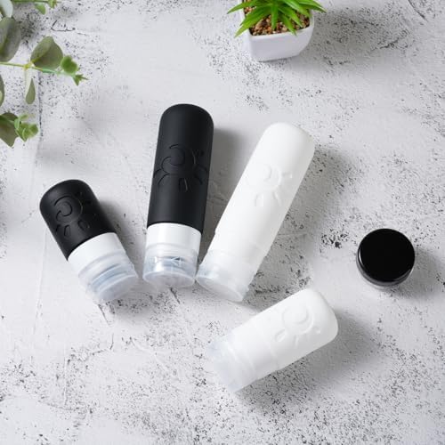 Zafit 18 Pack travel Bottles for Toiletries, TSA Approved Silicone Travel Containers Leak Proof Refillable Travel Accessories for Shampoo Conditioner Lotion Body Wash(Multicolored F) - Image 4
