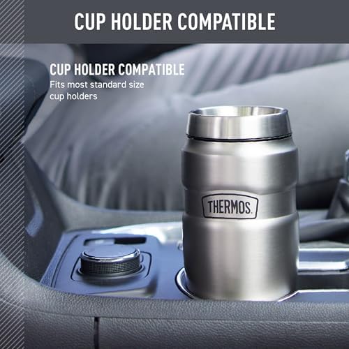 THERMOS Stainless King Stainless Steel Tumbler, 16oz, Matte Teal - Image 3