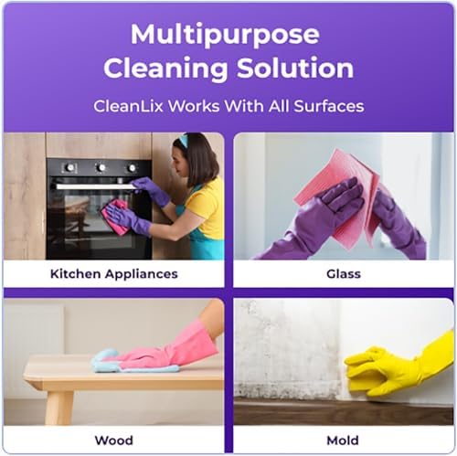 Cleanlix Cleaner, Cleanlix Cleaning Spray, Cleanlix Multi Purpose Cleaning System, Cleanlix the Solution for Every Stain, Cleanlix Spray with Concentrated Cleaning Tablets /831 - Image 4