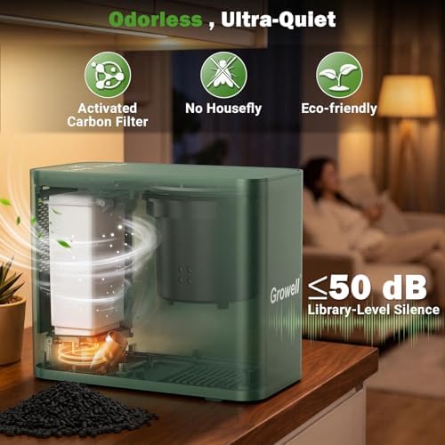 Growell 3.2L Electric Composter, Countertop Food Waste Indoor Compost Bin - Image 4