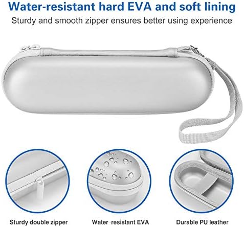 ProCase Toothbrush Travel Case for Oral-B & Sonicare -Silver - Image 5
