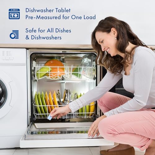 200-Count Dishwasher Detergent Pods, Bulk Hotel Supplies - Image 4