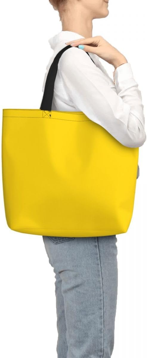 Custom Large Black Tote Bag With Pocket Extra Large Reusable Grocery Bags