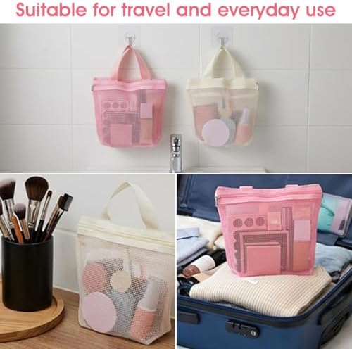 2pcs Toothbrush Bag, Mesh Travel Bag Toothbrush Travel Bags - Image 6