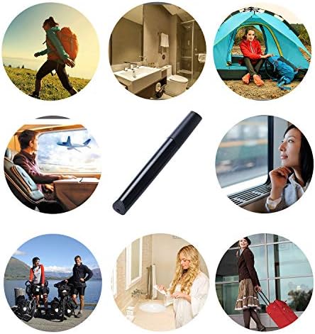 Portable Travel Toothbrush Case, Plastic Container Toothbrush Holder Brushes Box Breathable Design with Air Hole More Toothbrush Tube Container for Home Daily Business Use (2 Black) - Image 4