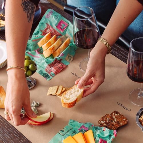 Bee's Wrap Beeswax Food Wraps, 3 Pack Assorted - Season's Greetings - Image 5