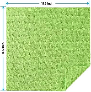 HOMEXCEL Microfiber Cleaning Cloth 400 PK, Towels for Cars, Shop Rags - Image 6