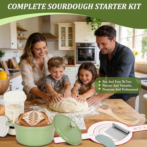 Upgraded All-Inclusive Sourdough Starter Kit Bread Baking Kit For Beginners - Image 6