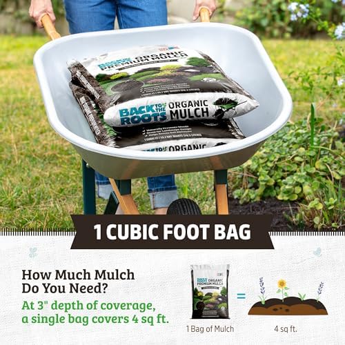 Back to the Roots 25.7qt (1 Cubic ft) Organic Premium Mulch - Image 4