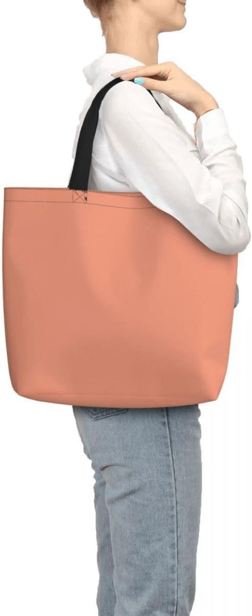Custom Large Black Tote Bag With Pocket Extra Large Reusable Grocery Bags