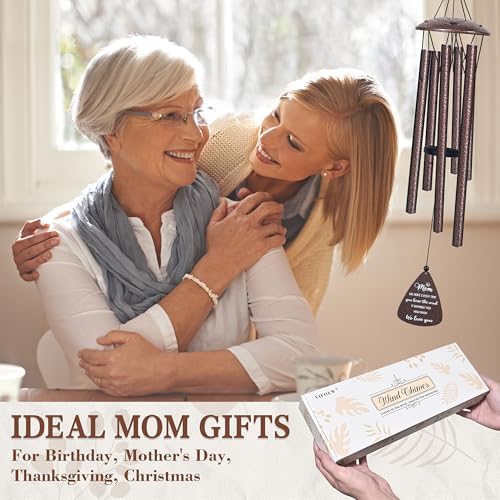 Gifts for Mom, 32" Bronze Wind Chimes, Mom Birthday Gifts from Daughter Son - Image 2
