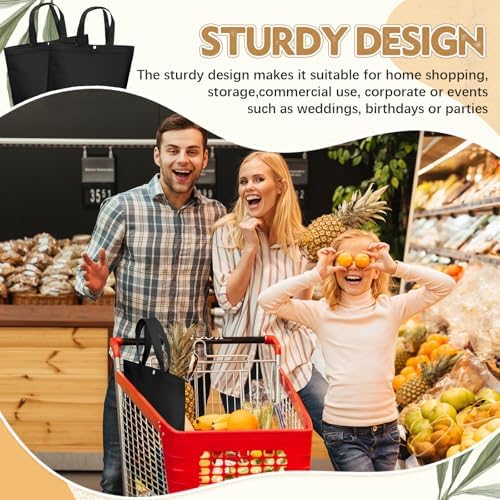 Paterr 100 Pcs Reusable Shopping Bags Bulk - Image 6