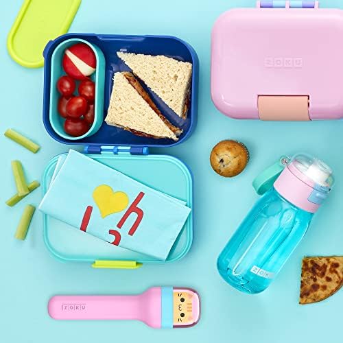 ZOKU Kids Pocket Utensil Set, Kitty - Stainless Steel Fork, Knife, and Spoon in Case - Portable Design for Travel, School, Picnics, Camping and Outdoor Home Use - Image 5