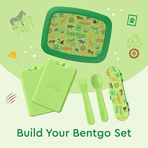 Bentgo Kids Plastic Utensil Set with Fork, Spoon, & Storage Case - Image 6