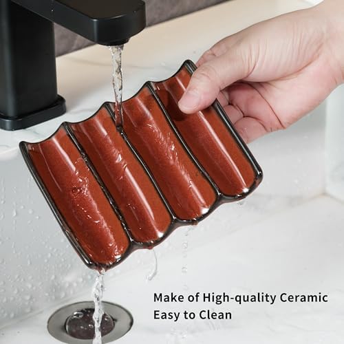 Bathroom Soap Dish for Shower, Bar Soap Holder with Drainage - Image 5