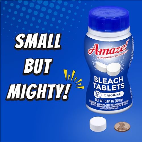 AMAZE Ultra Concentrated Bleach Tablets – Meadow Scent [CASE- 6 bottles] - Image 6