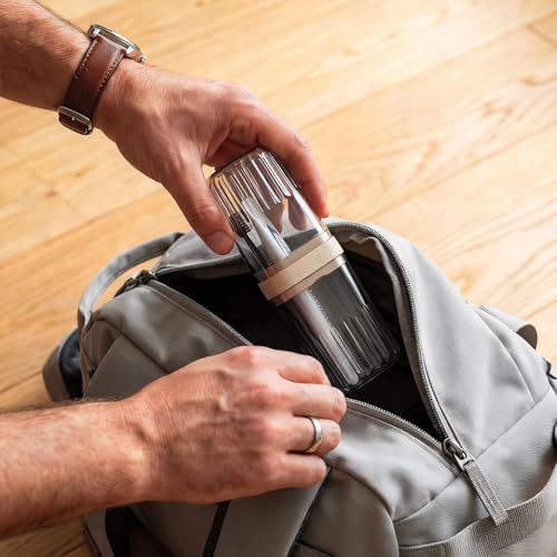 Large Enclosed Toothpaste and Toothbrush Travel Case with Rinse Cup - Image 6